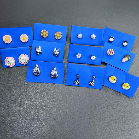 Other - Assorted stud earrings sold per set. #006-011